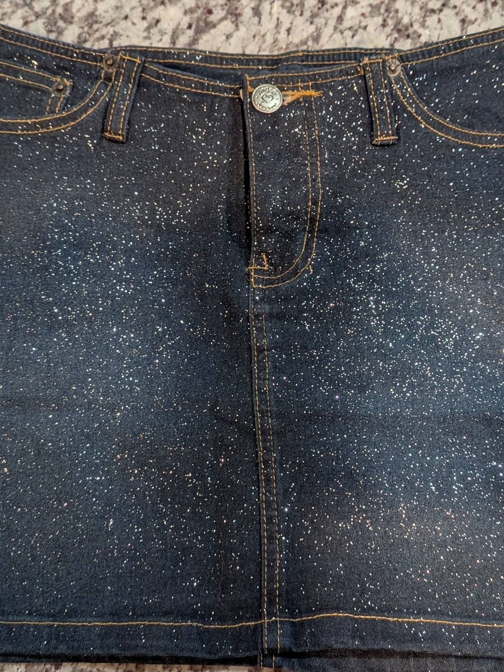 Blue Denim Skirt